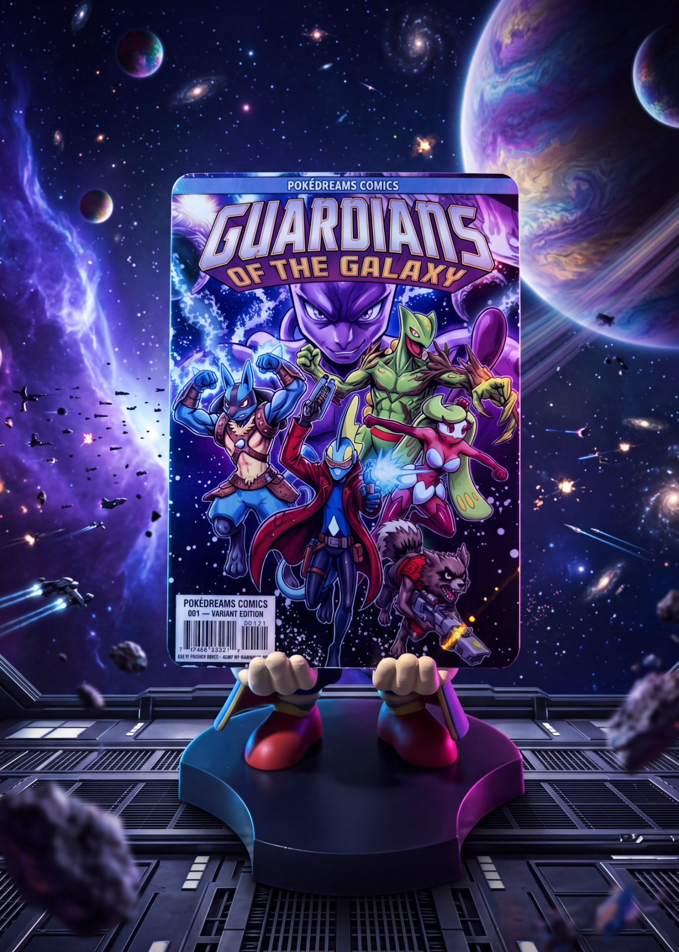 Guardians of the Galaxy custom fan-art trading card