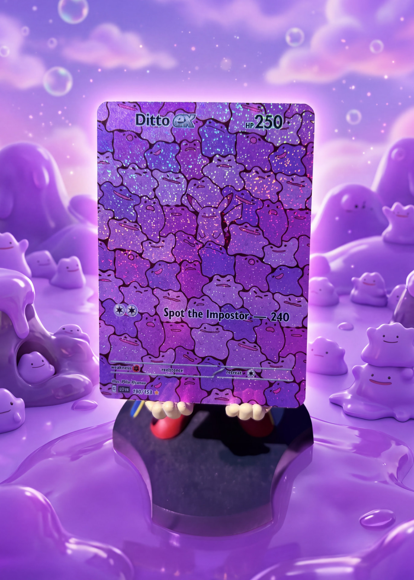 Spot the Impostor custom fan-art trading card