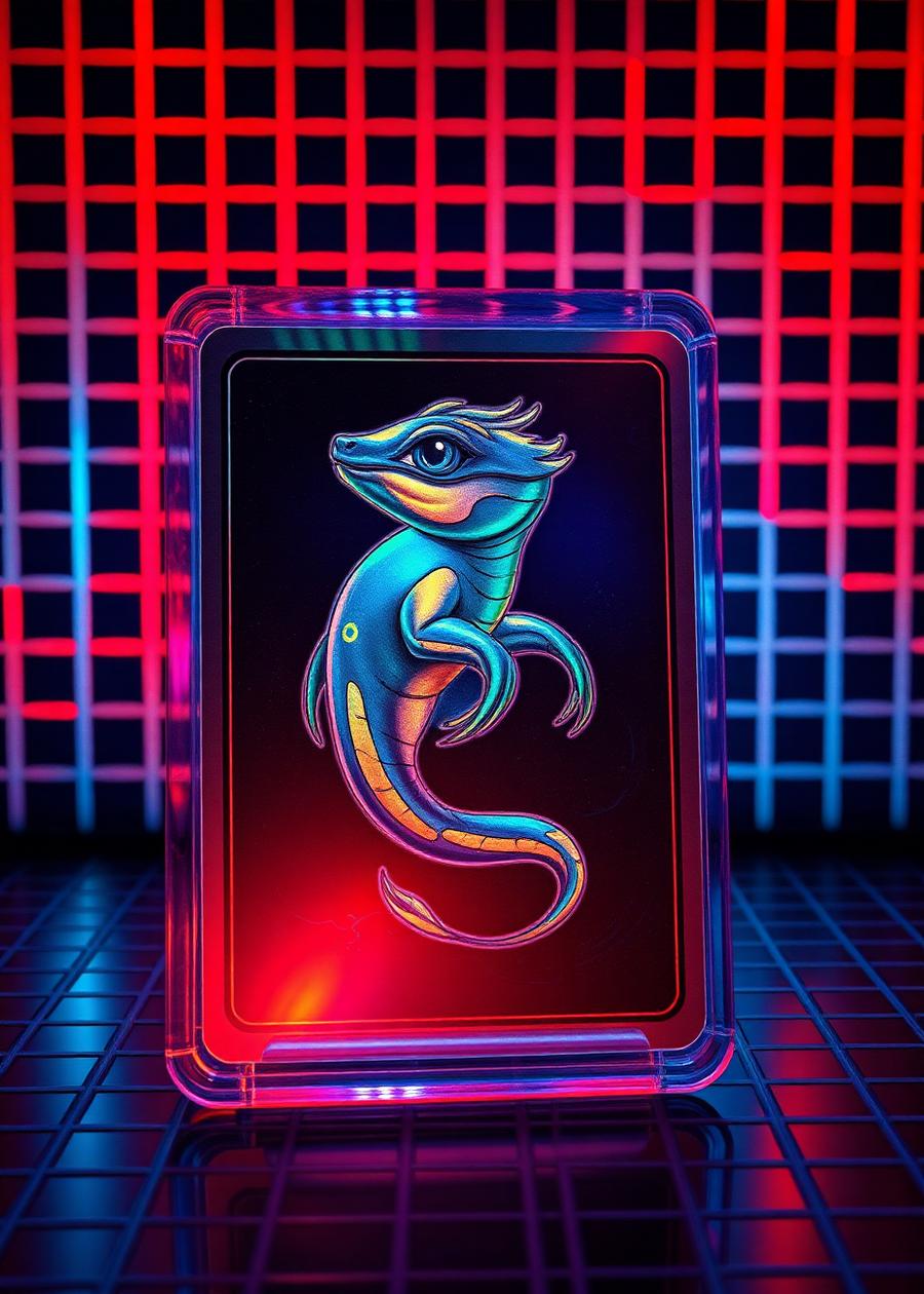 Arcade Tide custom fan-art trading card