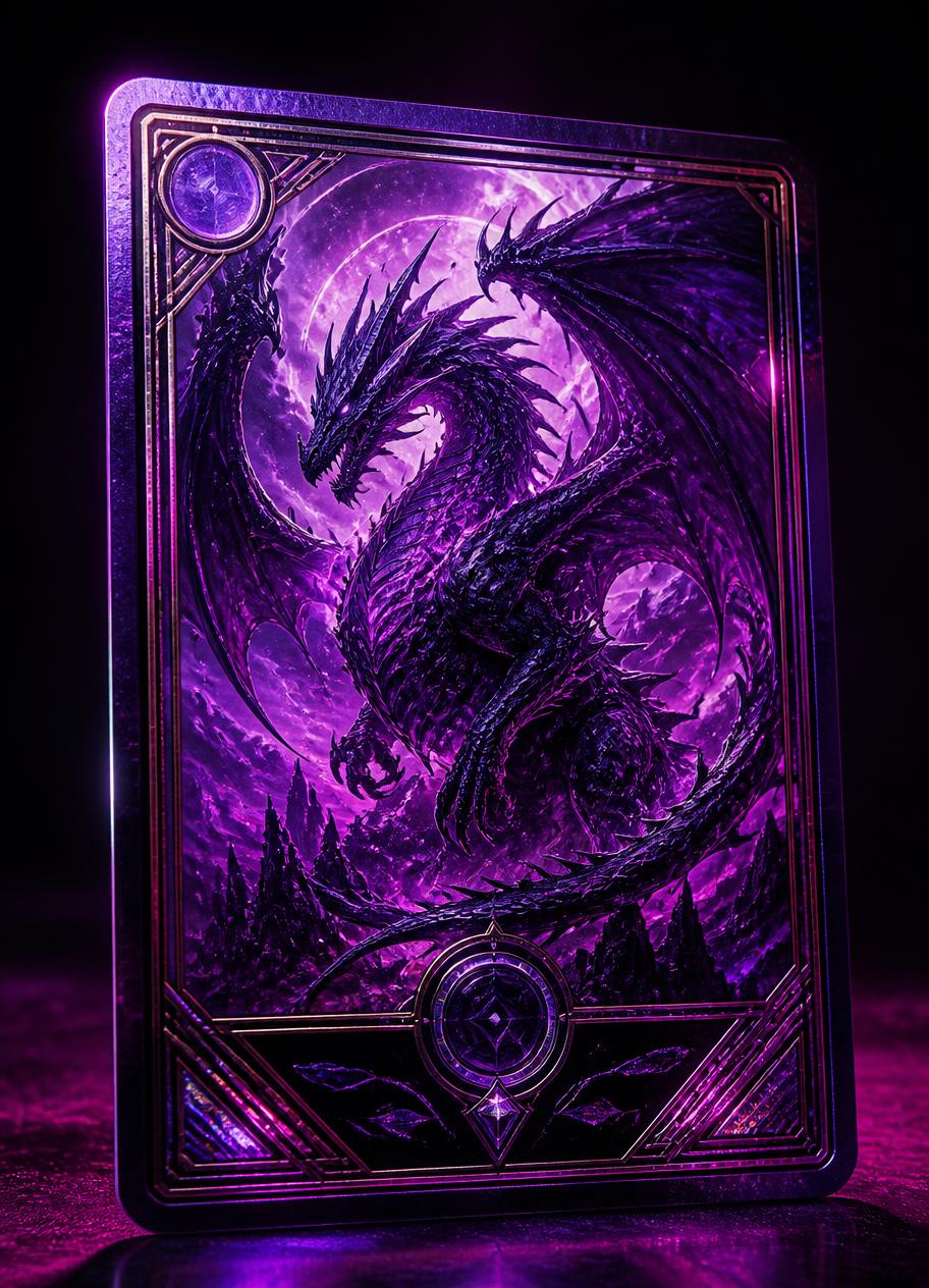 Eclipse Wyrm custom fan-art trading card