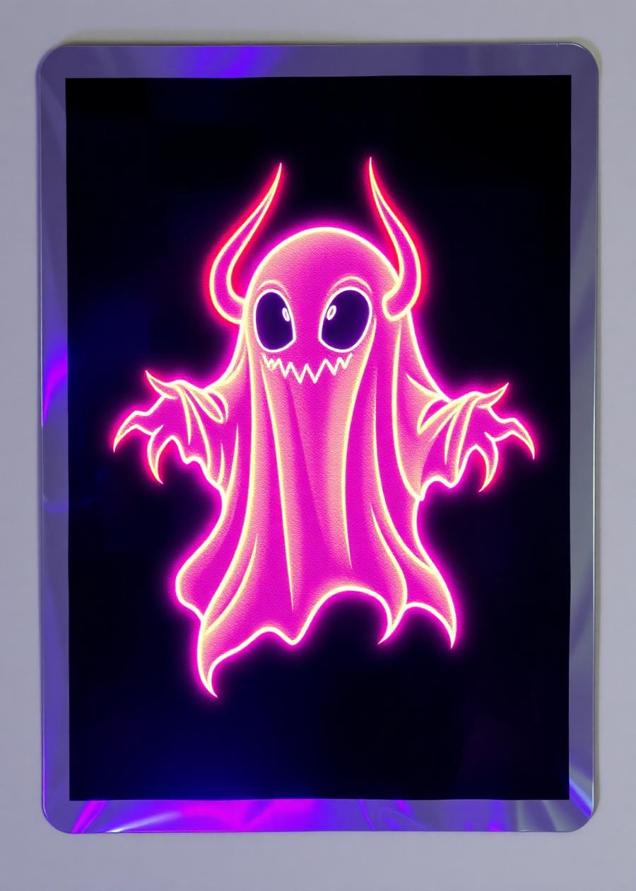Spirit Static custom fan-art trading card